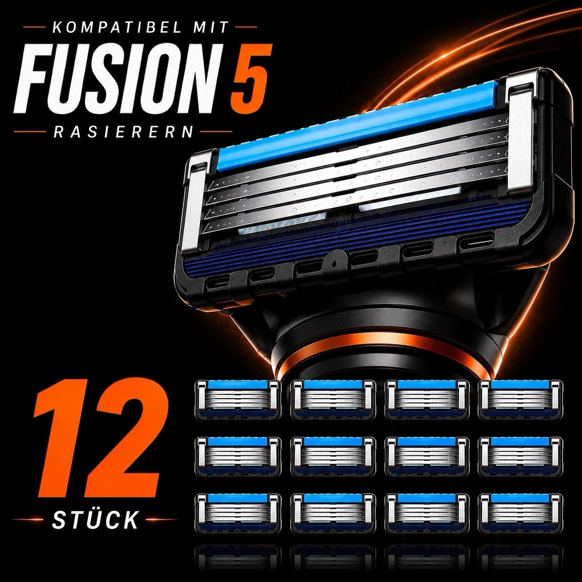 Gillette Fusion5 ProGlide Ersatzklinge – Produktfoto (Ansicht 60)