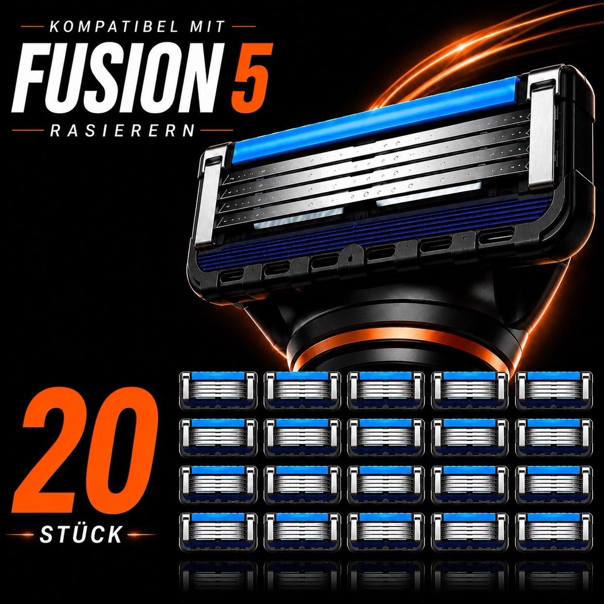 Gillette Fusion5 ProGlide Ersatzklinge – Produktfoto (Ansicht 66)