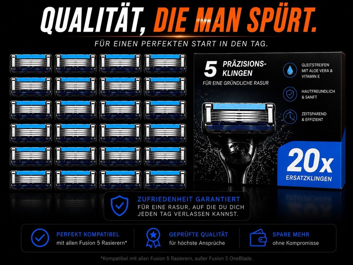 Gillette Fusion5 ProGlide Ersatzklinge – Produktfoto (Ansicht 70)