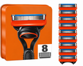 Rasierklingen für GILLETTE FUSION 5 PROGLIDE Edelstahl-Klingen Ersatz-Klingen (8er Pack)