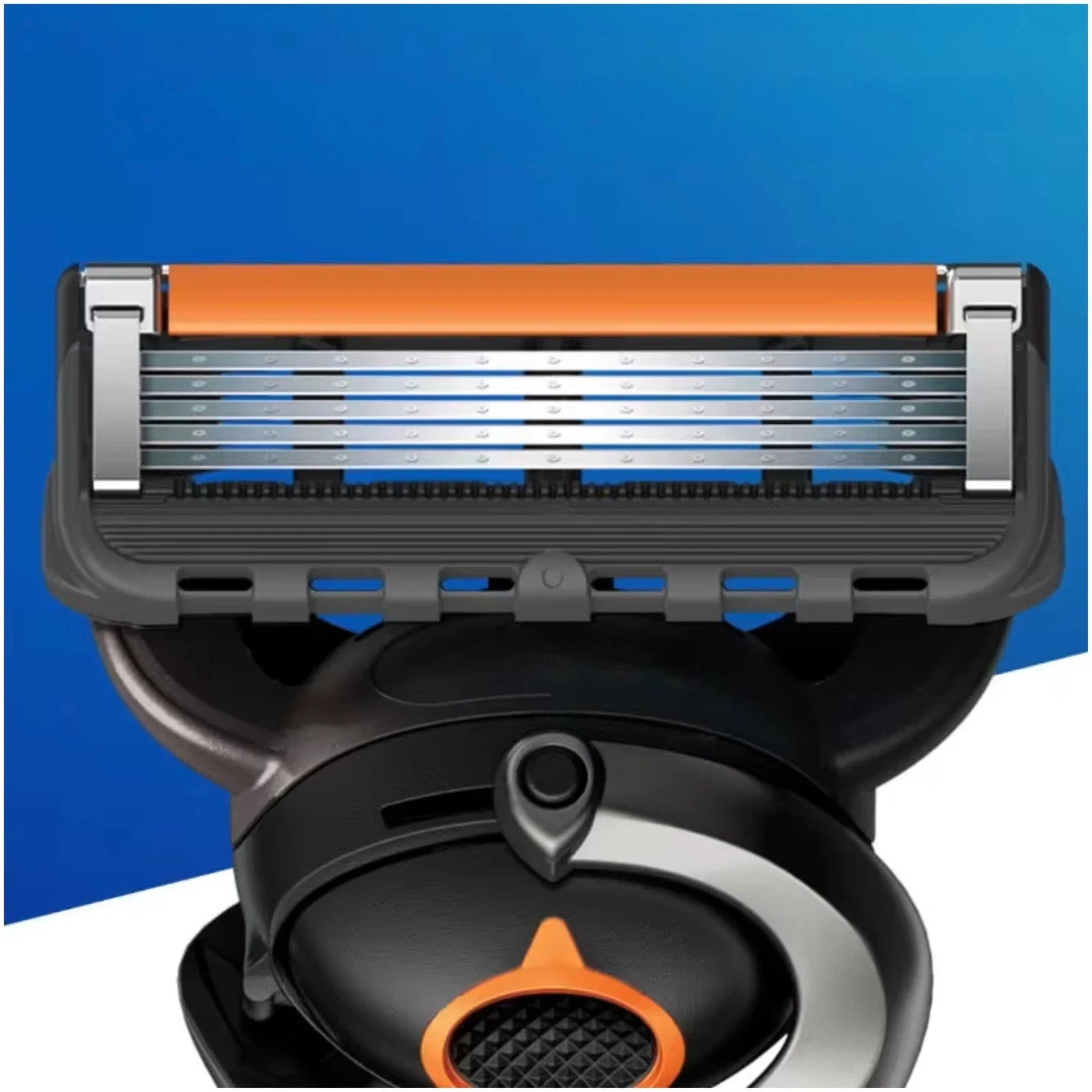 Gillette Fusion5 ProGlide Ersatzklinge – Nahaufnahme der Klingen (Ansicht 4)