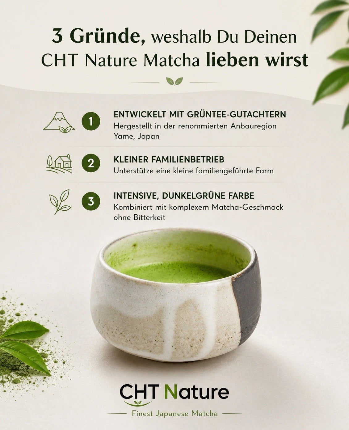 Matcha Pulver – Verpackung / Produktfoto (Ansicht 1)