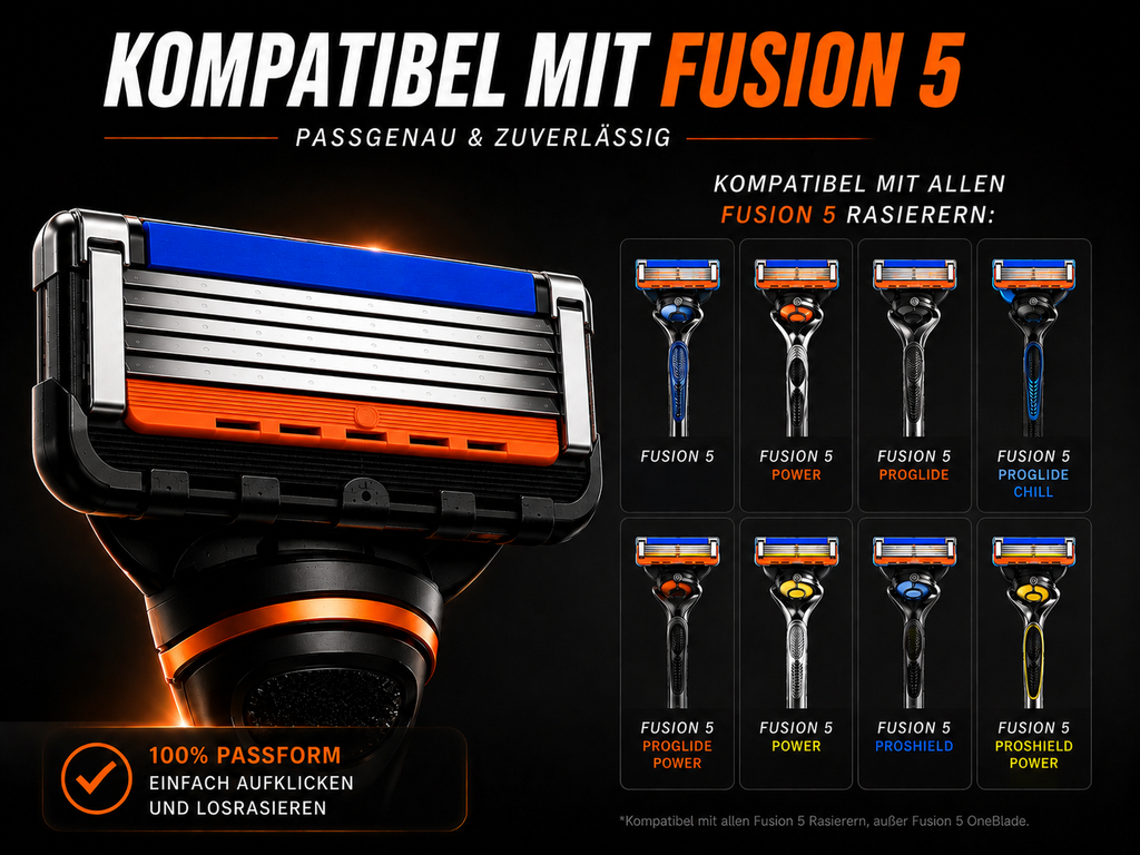Gillette Fusion5 ProGlide Ersatzklinge – Produktfoto (Ansicht 79)