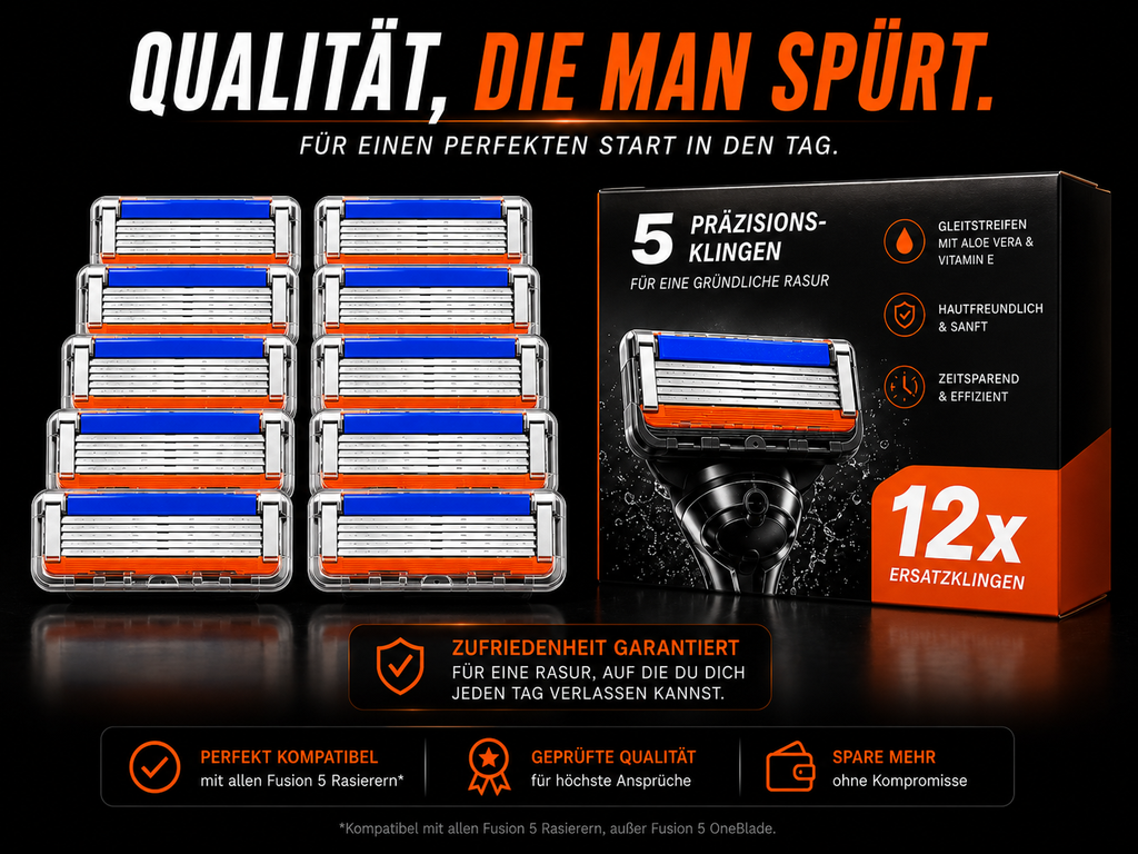 Gillette Fusion5 ProGlide Ersatzklinge – Produktfoto (Ansicht 80)