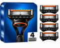 RASIERKLINGEN FÜR GILLETTE FUSION 5 PROGLIDE EDELSTAHL-KLINGEN ERSATZ KLINGEN
