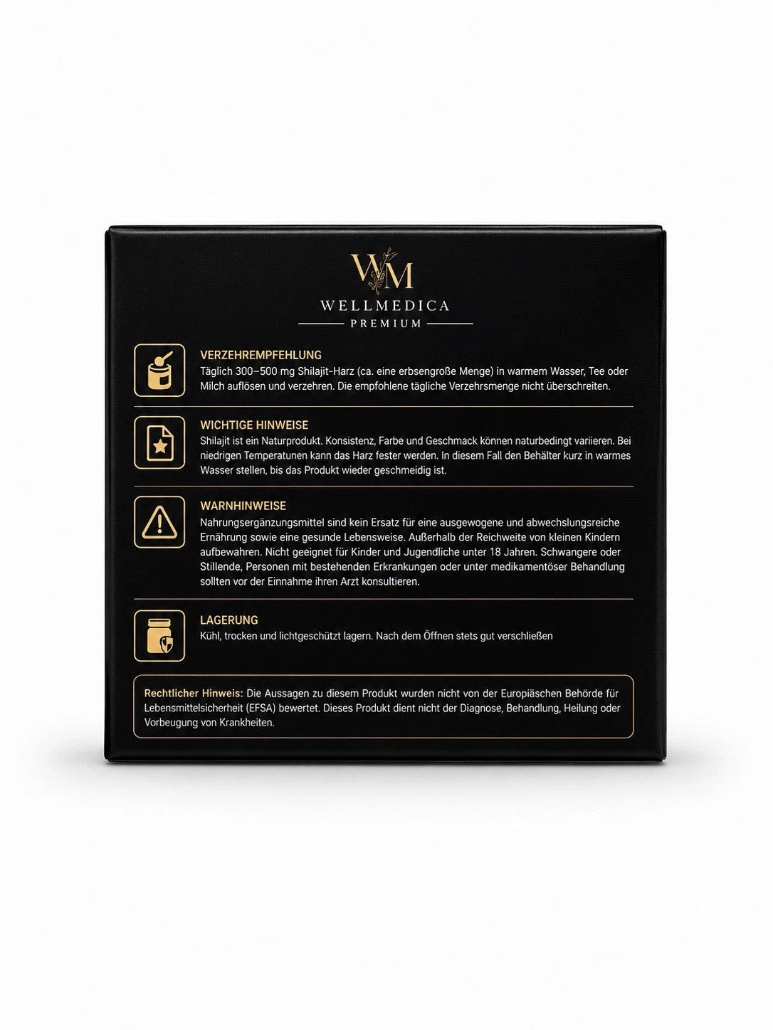 Shilajit Harz – Verpackung / Produktfoto (Ansicht 2)