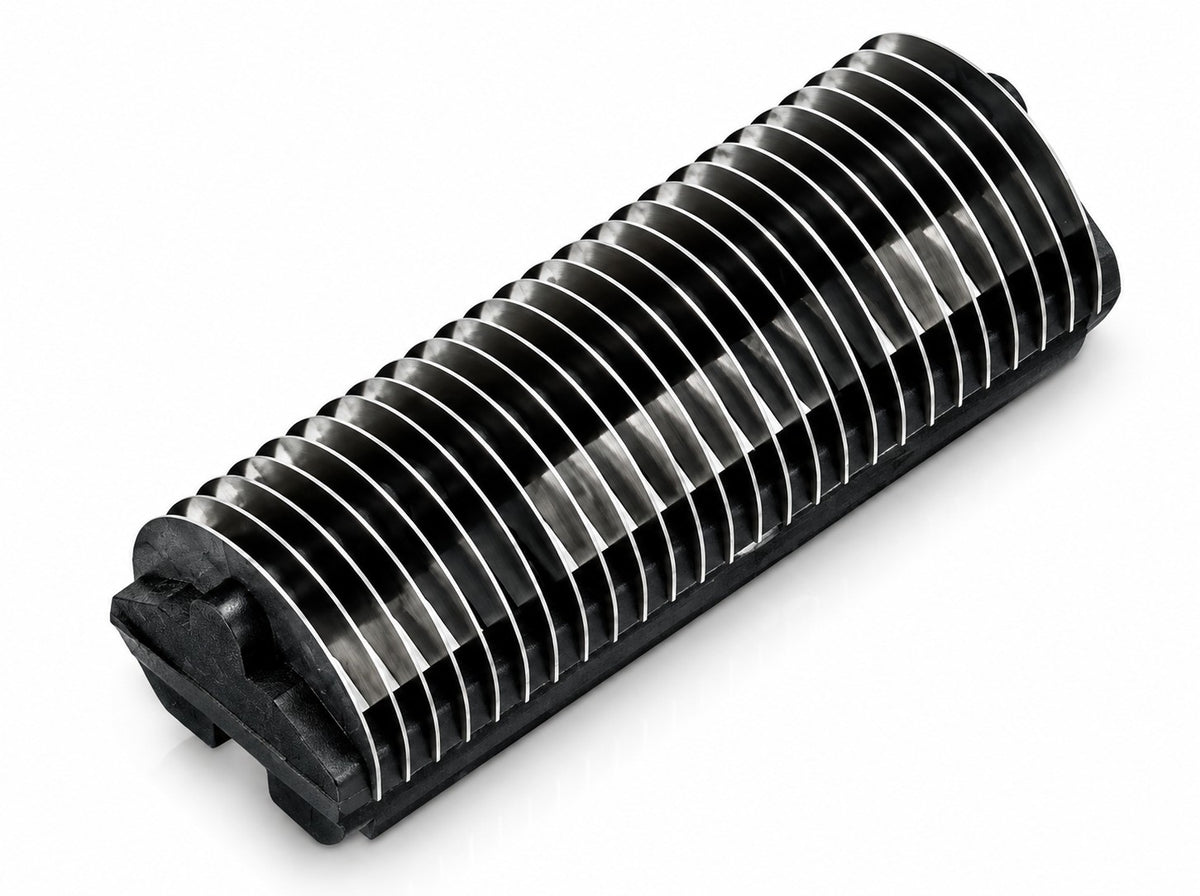 Klingenblock (Messerblock) 10B für Braun Series 1 und cruZer – Detailansicht der Schneidklingen