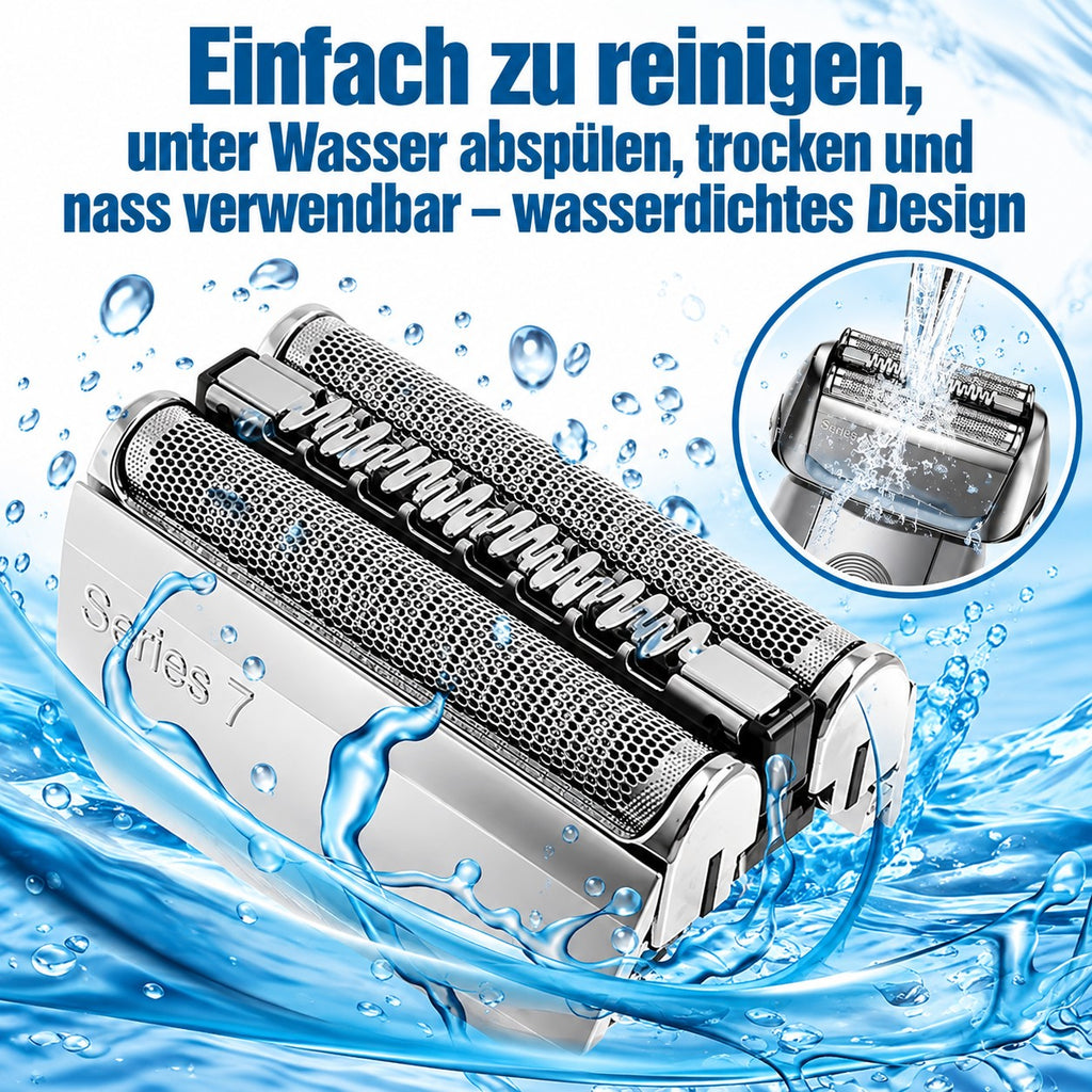 Scherkopf für Braun Series 7 unter Wasser abwaschbar – für Nass- und Trockenrasur geeignet