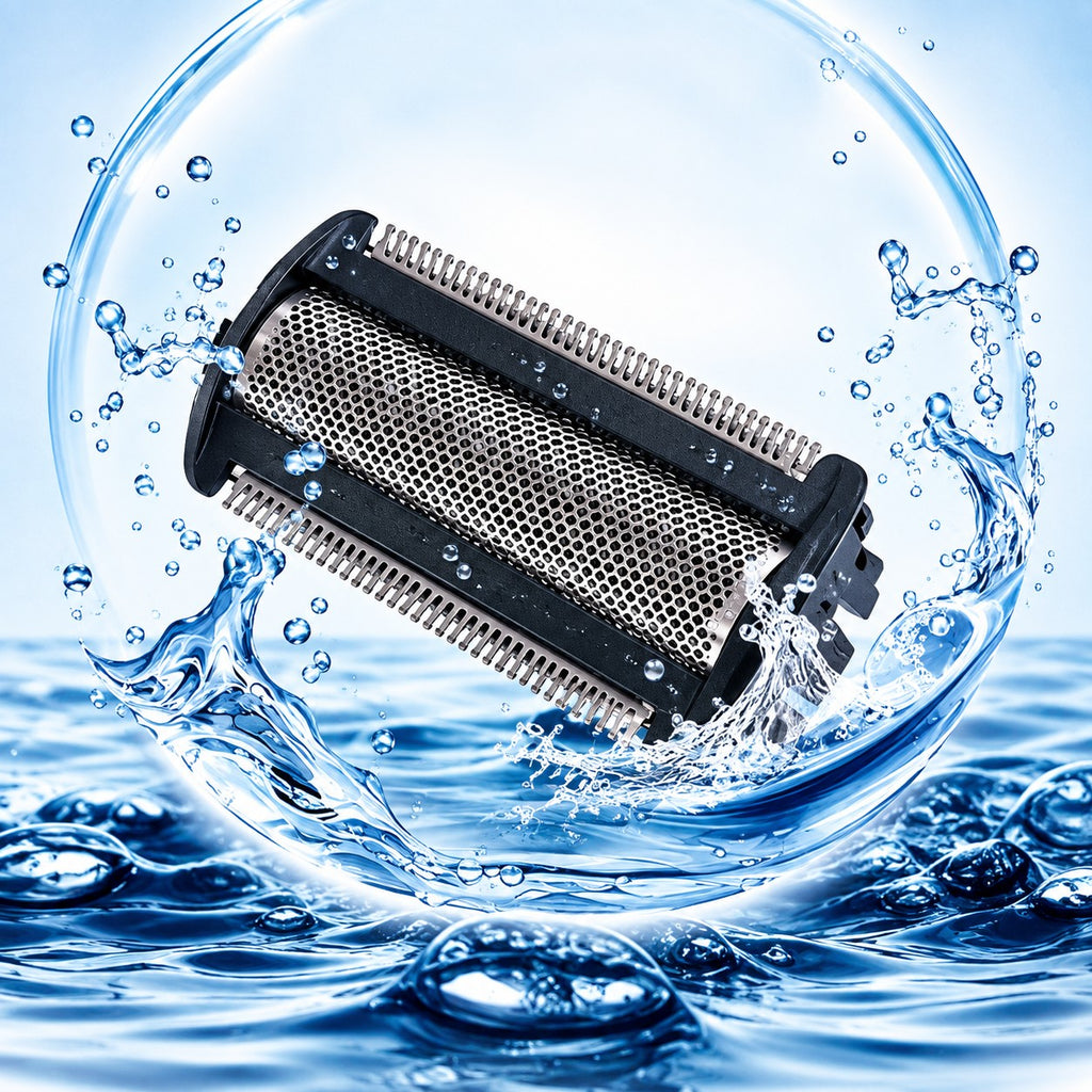 Ersatz-Scherkopf für Philips BodyGroom im Wasser – unter fließendem Wasser abwaschbar