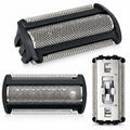 Ersatz-Scherkopf mit Trimmer kompatibel mit Philips BodyGroom – Schräg-, Drauf- und Rückansicht