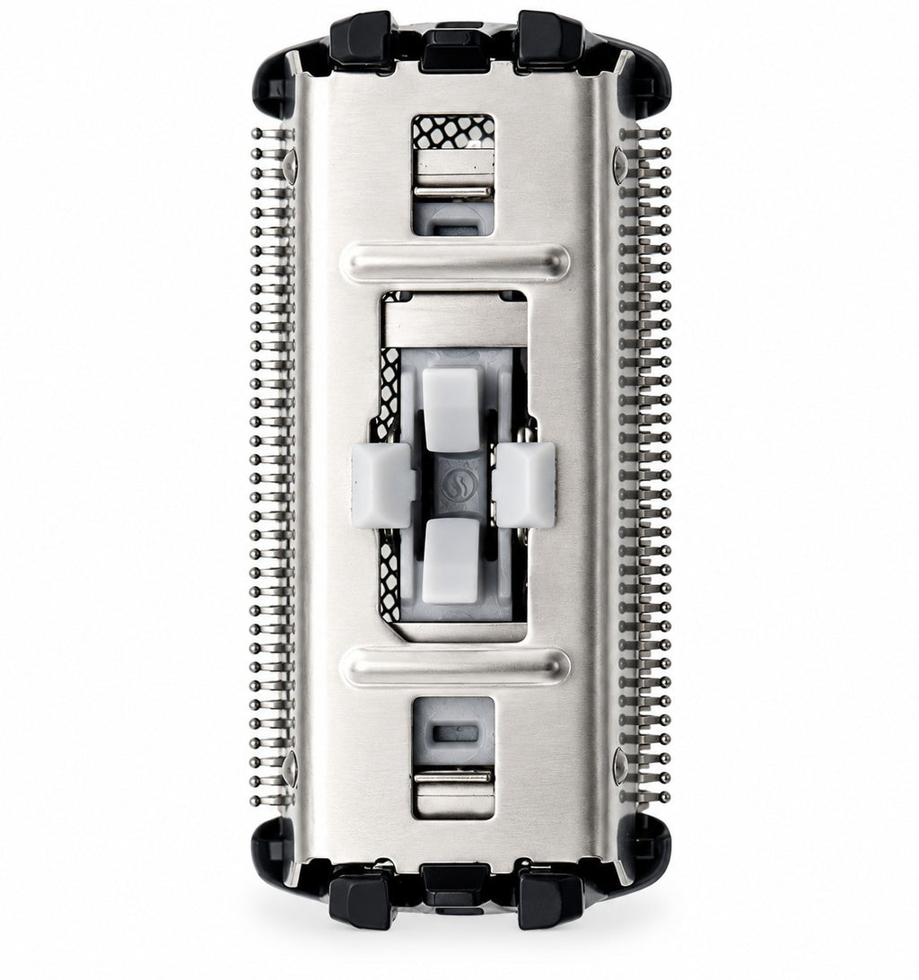 Rückseite Scherkopf für Philips BodyGroom TT20xx – Edelstahlplatte mit Antriebskupplung zum Aufstecken