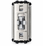 Rückseite Scherkopf für Philips BodyGroom TT20xx – Edelstahlplatte mit Antriebskupplung zum Aufstecken