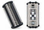 Vorder- und Rückseite des Ersatz-Scherkopfs für Philips BodyGroom und Click & Style